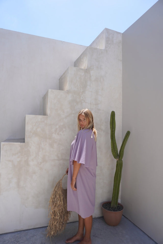 Kaia swim dress - Mauve (Final Sale)