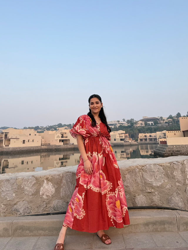 Nirvana Dress in Bubbly Spritz Dress