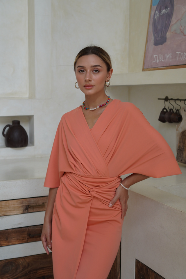 Ella swim set with Sofia 2.0 skirt - Crabapple