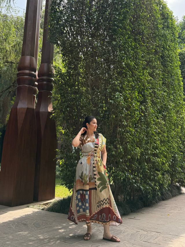 Bonita Dress in Encanto print