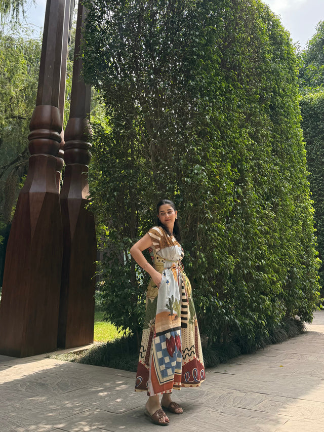 Bonita Dress in Encanto print
