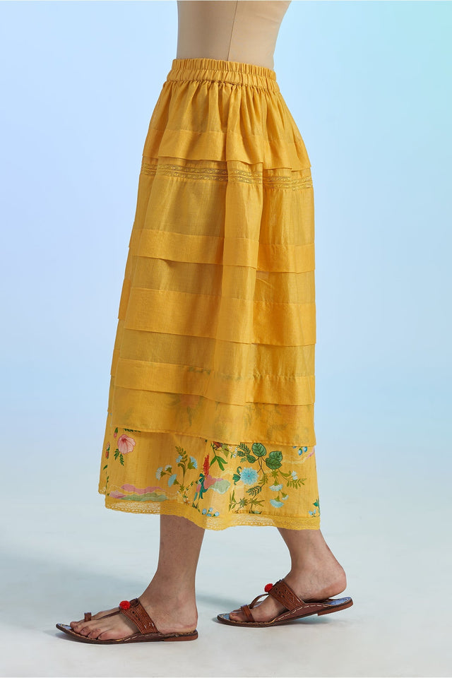 Aam Layered Skirt - Skirt - Mizyana
