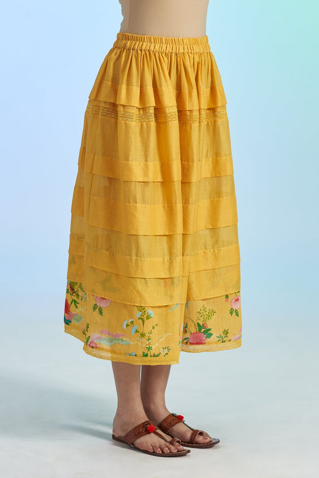 Aam Layered Skirt - Skirt - Mizyana