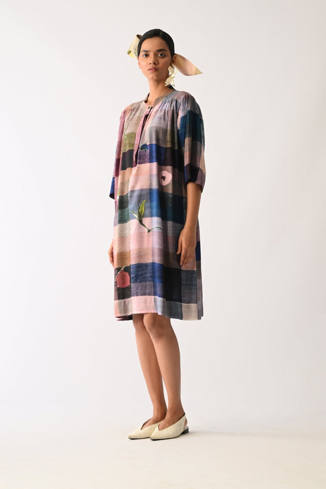 Afterglow Beach Appliqué Dress - Dress - Mizyana