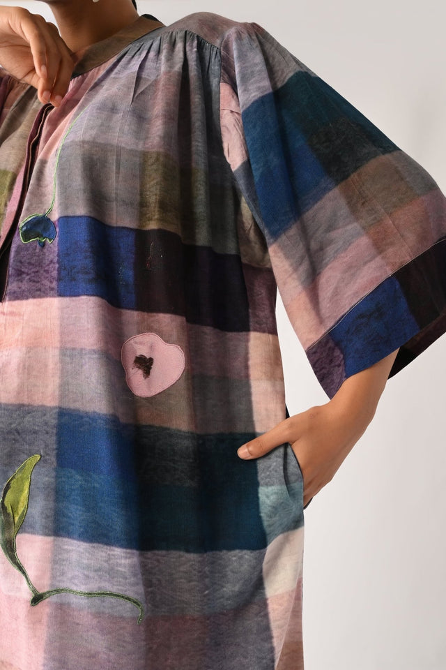 Afterglow Beach Appliqué Dress - Dress - Mizyana