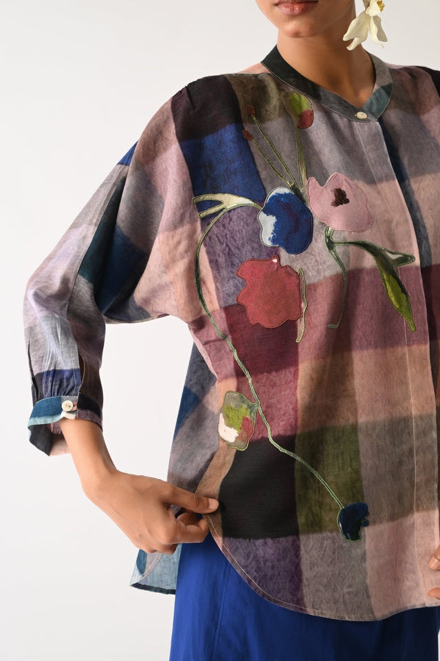 Afterglow RJ Appliqué Top - Shirt - Mizyana