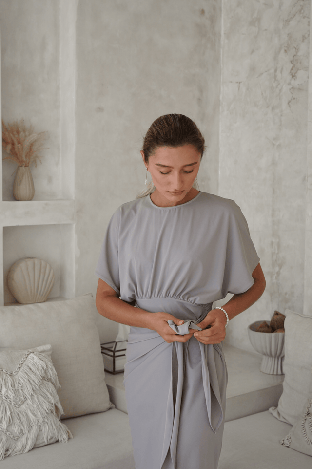 Alejandra Swim Dress – Khaky - Dress - Mizyana