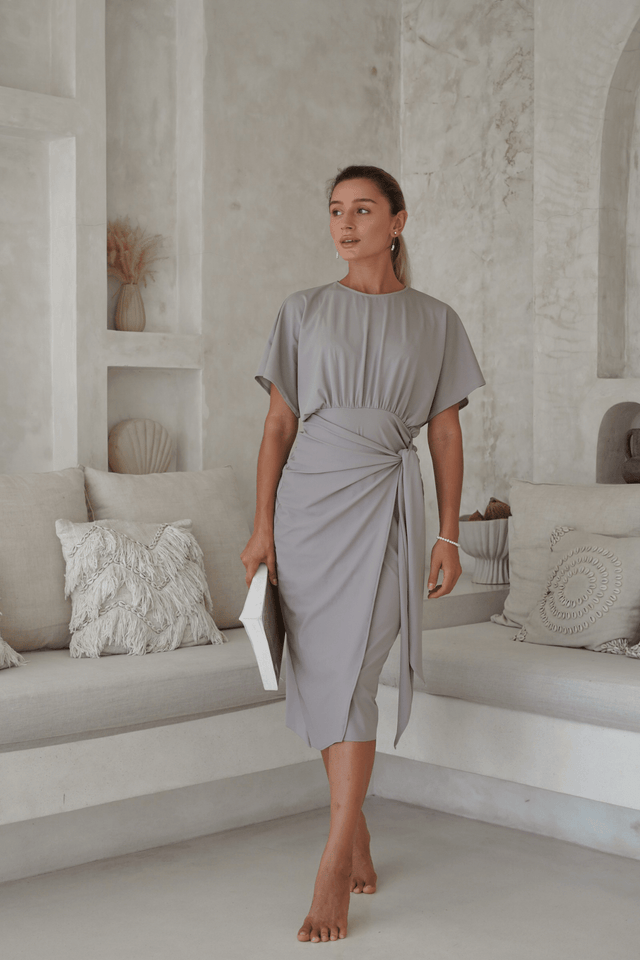 Alejandra Swim Dress – Khaky - Dress - Mizyana