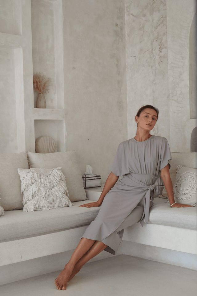 Alejandra Swim Dress – Khaky - Dress - Mizyana
