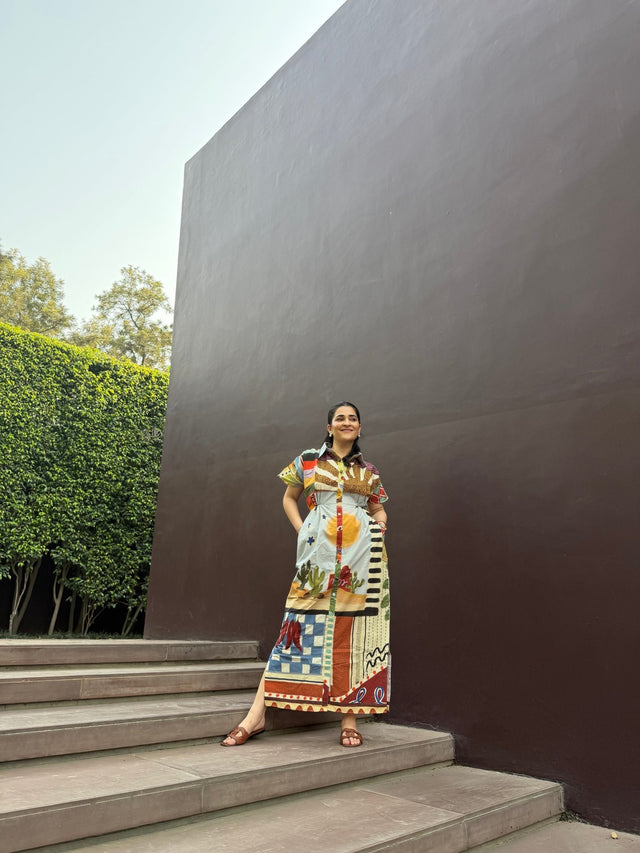 Alessia Dress in Encanto print - Dress - Mizyana