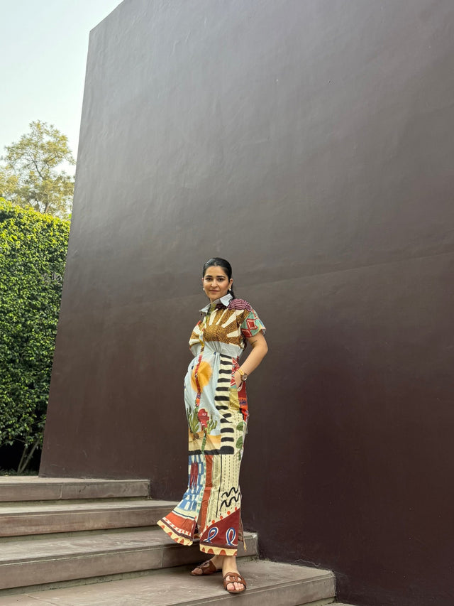 Alessia Dress in Encanto print - Dress - Mizyana
