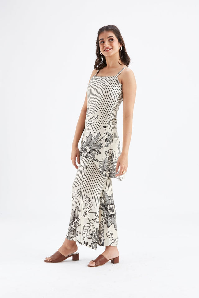 Alina white co-ord set - Co-ord Set - Mizyana