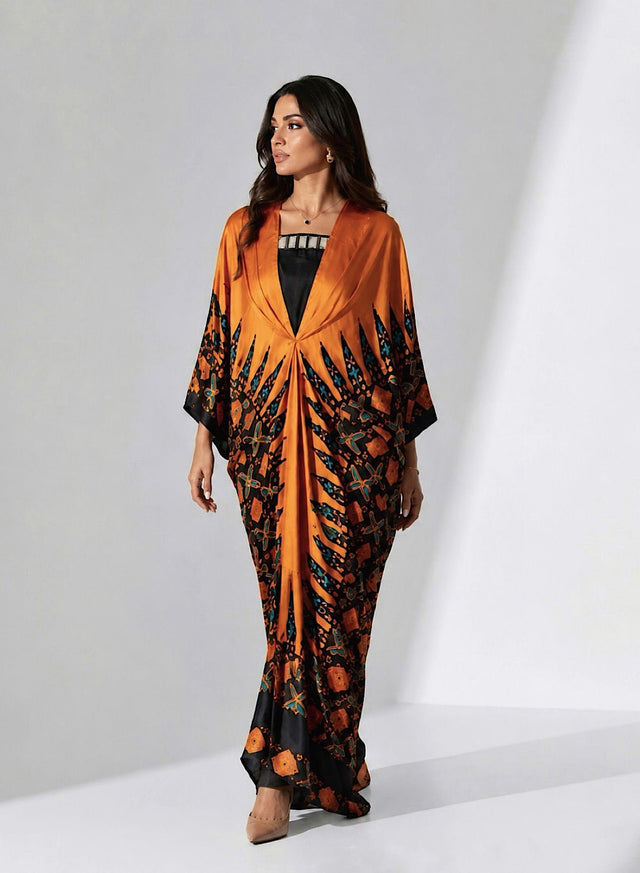 Ankara gold kaftan - Kaftan - Mizyana