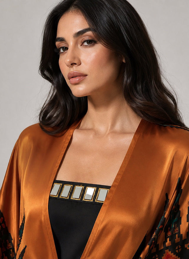 Ankara gold kaftan - Kaftan - Mizyana