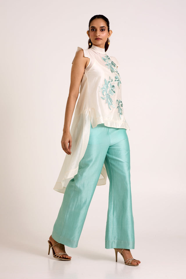 Aqua Fifi - Patchwork Co-ord Set - Co-ord Set - Mizyana