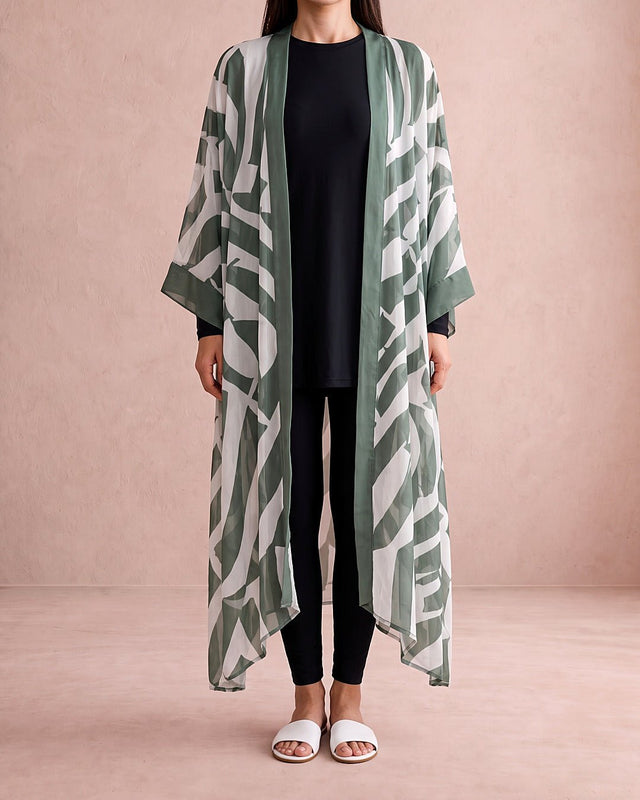 Arabesque Kimono - Swimwear Kimono - Mizyana