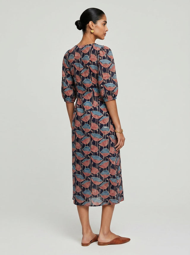 Ava Black Modal Dress - Dress - Mizyana