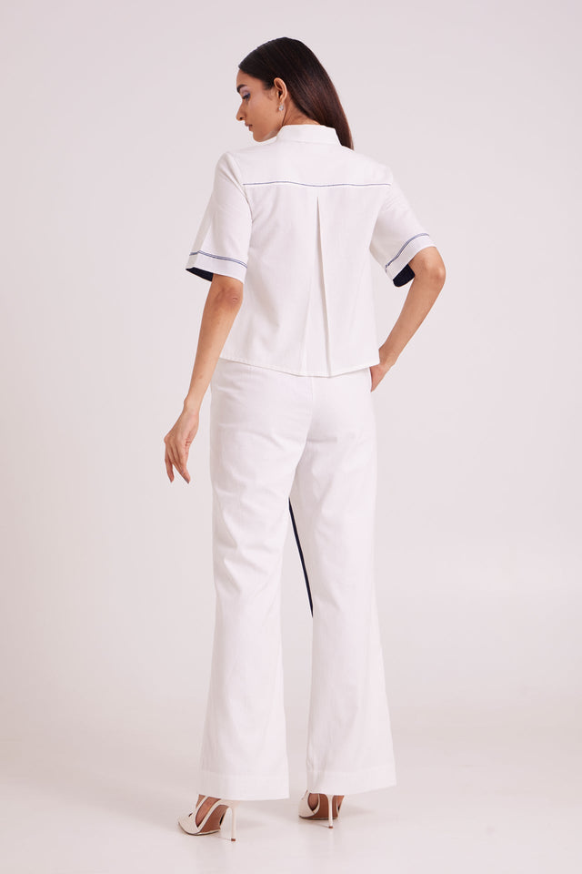 Avisa - Blue Current Co-ord Set - Co-ord Set - Mizyana