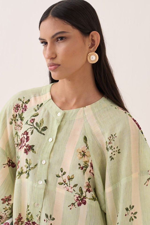 Bagiya Bubble Sleeve Aline - Shirt - Mizyana