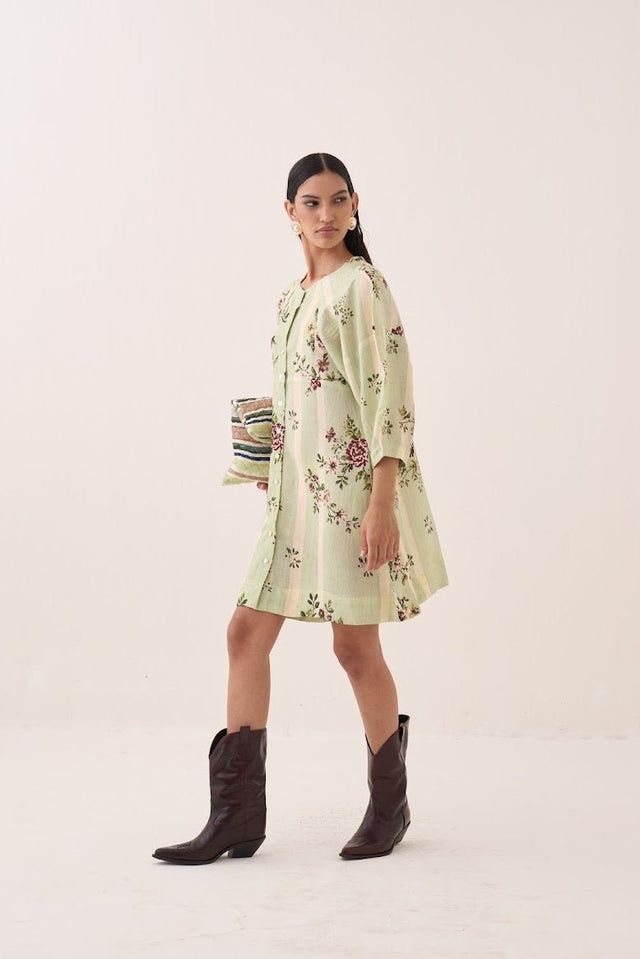 Bagiya Bubble Sleeve Aline - Shirt - Mizyana