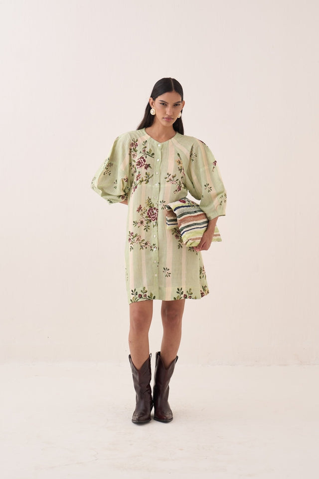 Bagiya Bubble Sleeve Aline - Shirt - Mizyana
