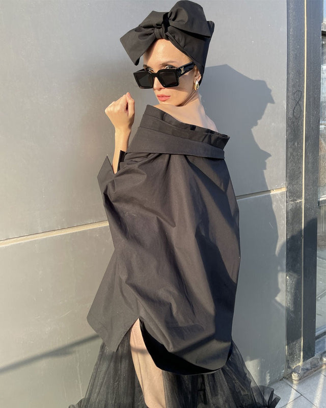 BASO OVERSIZE SHIRT-TUNIC - Shirt - Mizyana