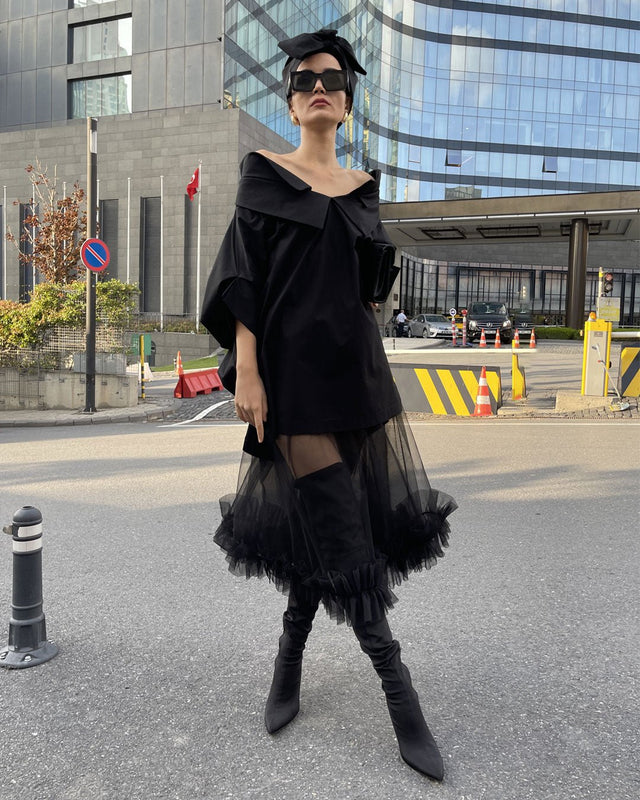 BASO OVERSIZE SHIRT-TUNIC - Shirt - Mizyana