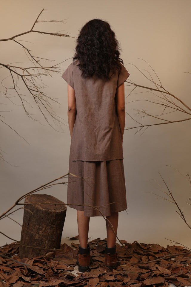 Beige CB Stara Dress - Dress - Mizyana