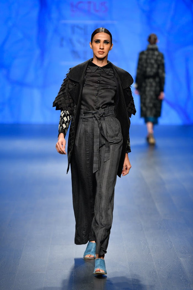 Black Pants - Trousers - Mizyana