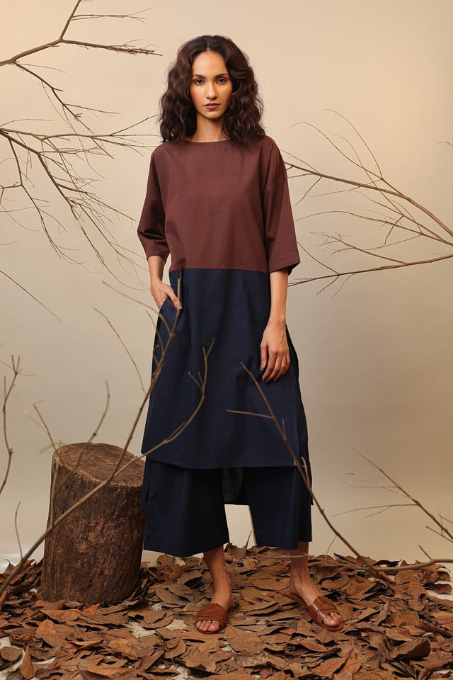 Blue CapRe Pants - Trousers - Mizyana