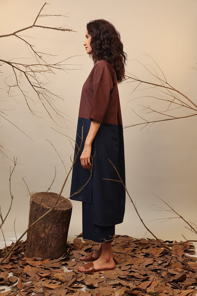 Blue CapRe Pants - Trousers - Mizyana