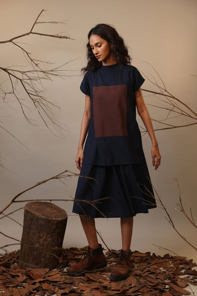 Blue CB Stara Dress - Dress - Mizyana