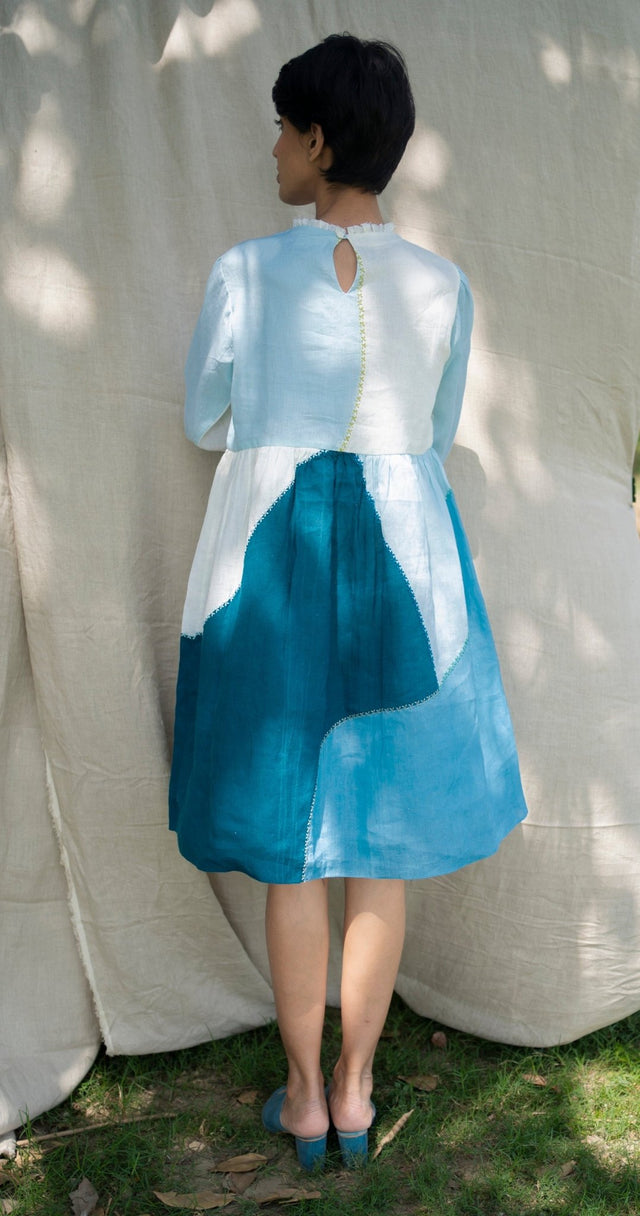 Blue Dress - Dress - Mizyana