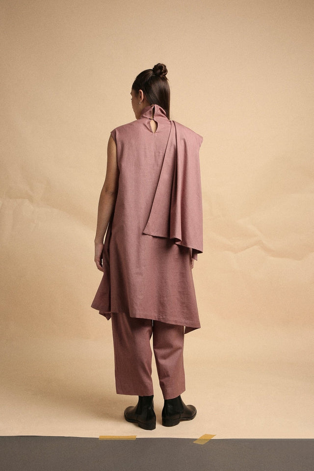 Blush Toga Co-Ord Set (2 PCS) - Co-ord Set - Mizyana