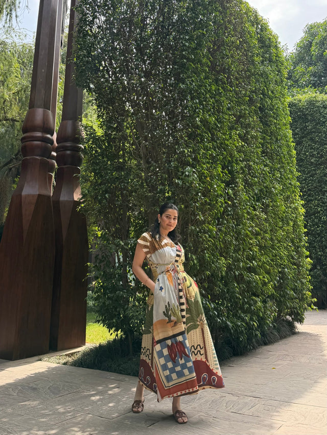 Bonita Dress in Encanto print - Dress - Mizyana