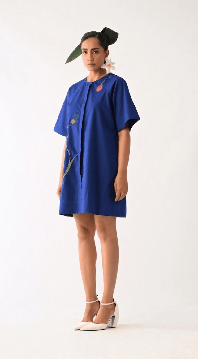 Botanica RB Aline Short Appliqué Dress - Dress - Mizyana
