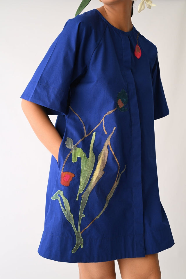 Botanica RB Aline Short Appliqué Dress - Dress - Mizyana