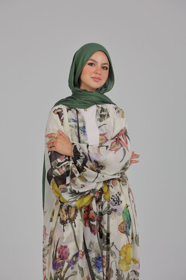 Botanical Kimono - Kimono - Mizyana