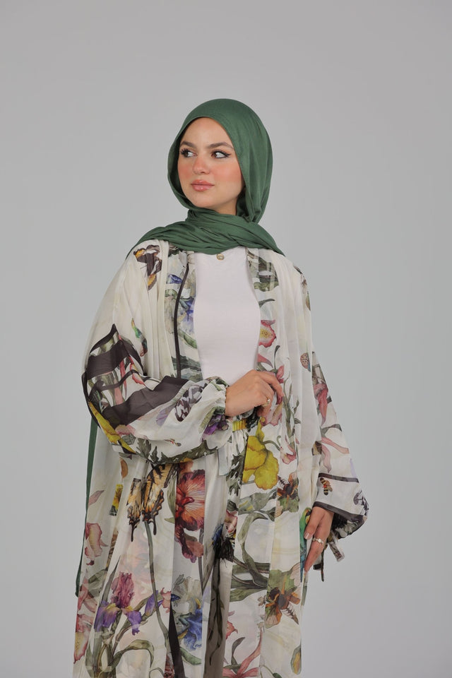 Botanical Kimono - Kimono - Mizyana