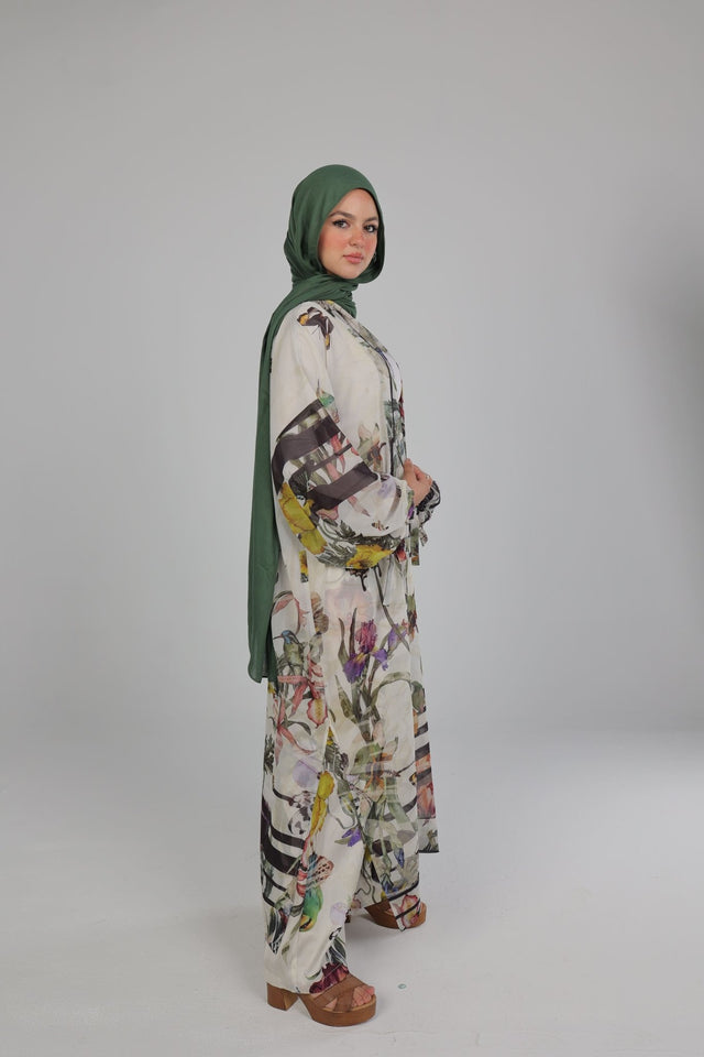 Botanical Kimono - Kimono - Mizyana