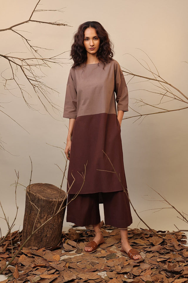 Brown CapRe Pants - Trousers - Mizyana