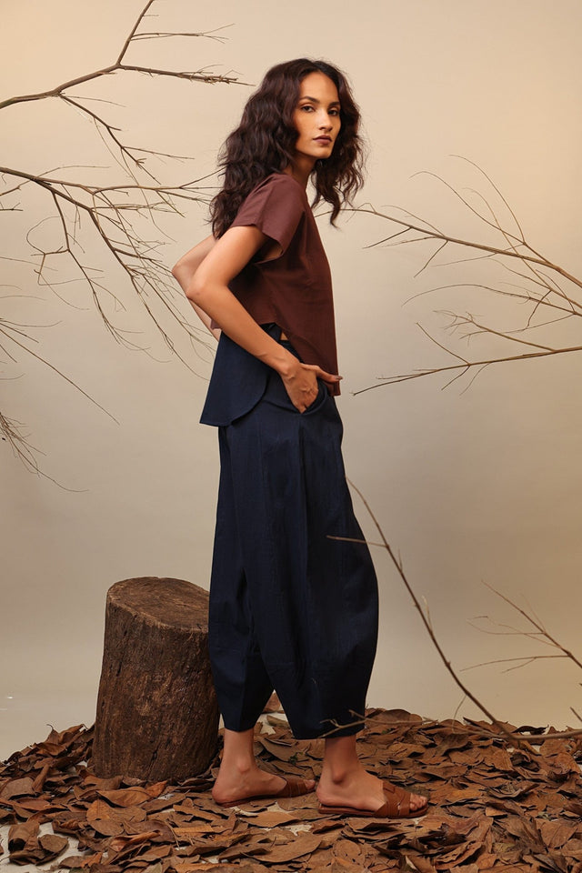 Brown CB Sevi Top - Shirt - Mizyana