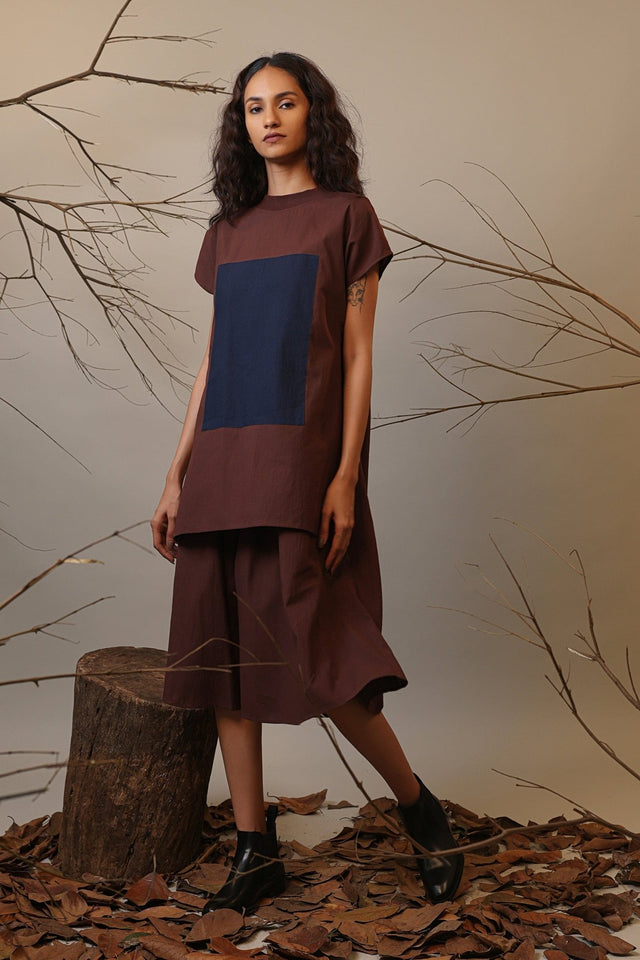 Brown CB Stara Dress - Dress - Mizyana