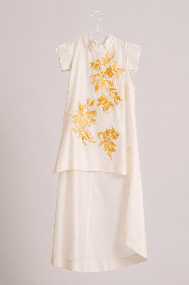 Butter Yellow Fifi - Patchwork Co-ord Set - Co-ord Set - Mizyana