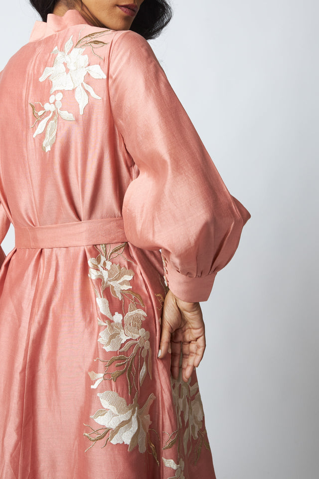 Carmen - Modest Wrap Midi Dress - Dress - Mizyana