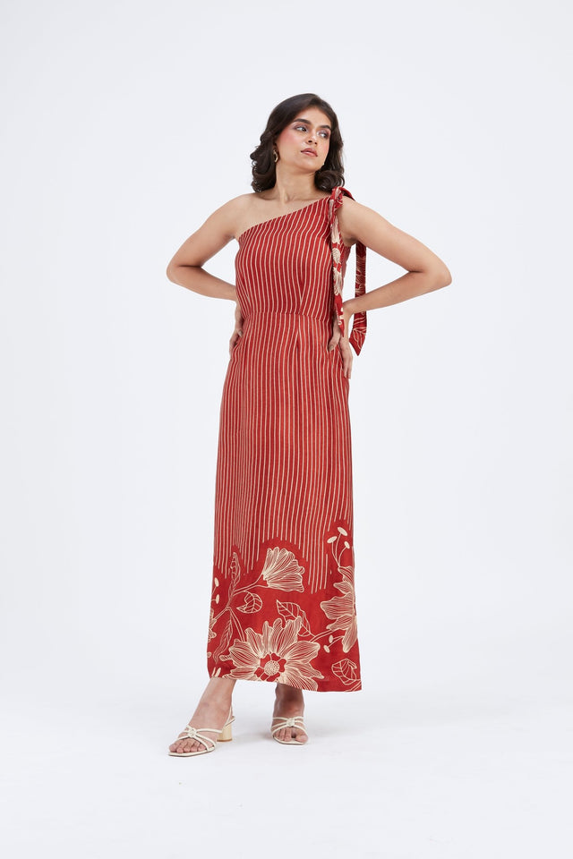 Cecilia Red dress - Dress - Mizyana