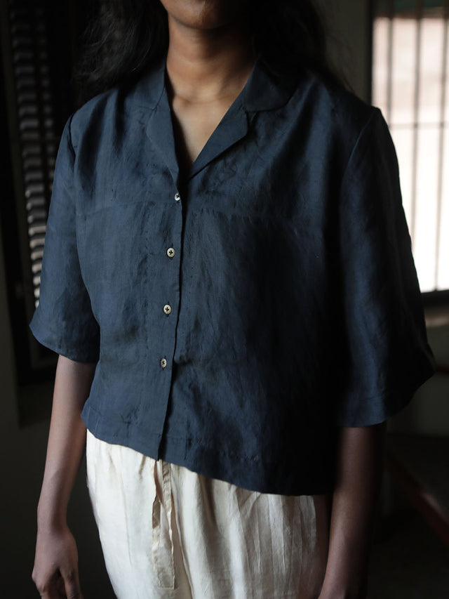 Charcoal Shirt - Shirt - Mizyana