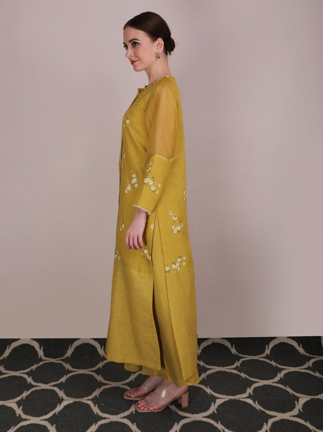 Cherry Blossom Multi Print Tunic - Tunic - Mizyana