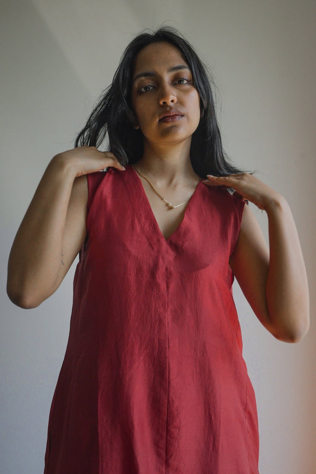 Chili / Red Dress - Dress - Mizyana