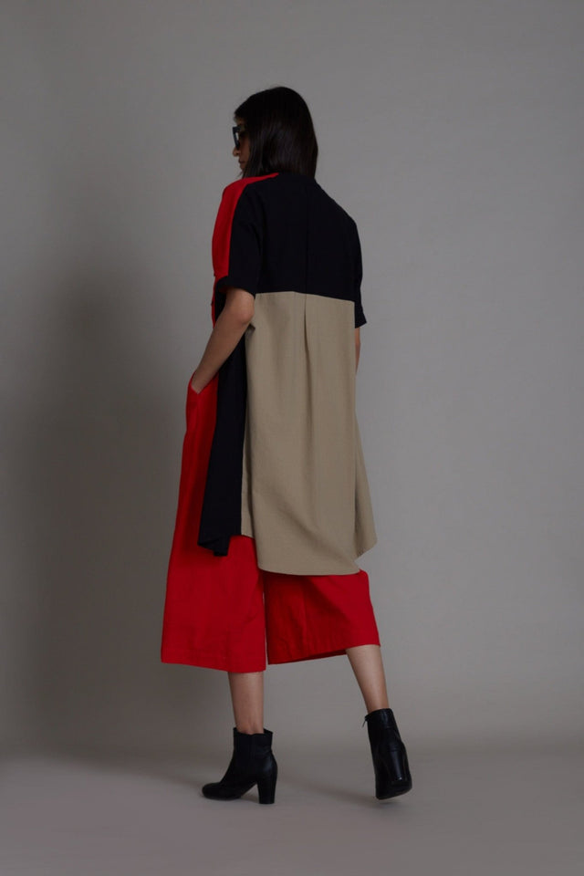 Colour Block Set (3 PCS) - Three-Piece Set - Mizyana